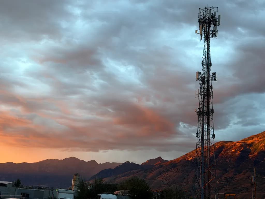 Mountain Sunset Tower