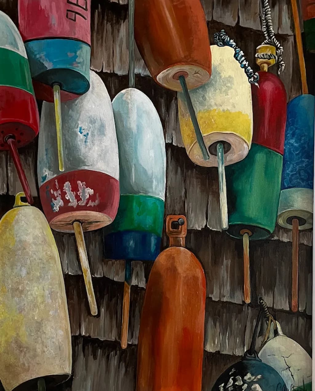Colorful Buoys