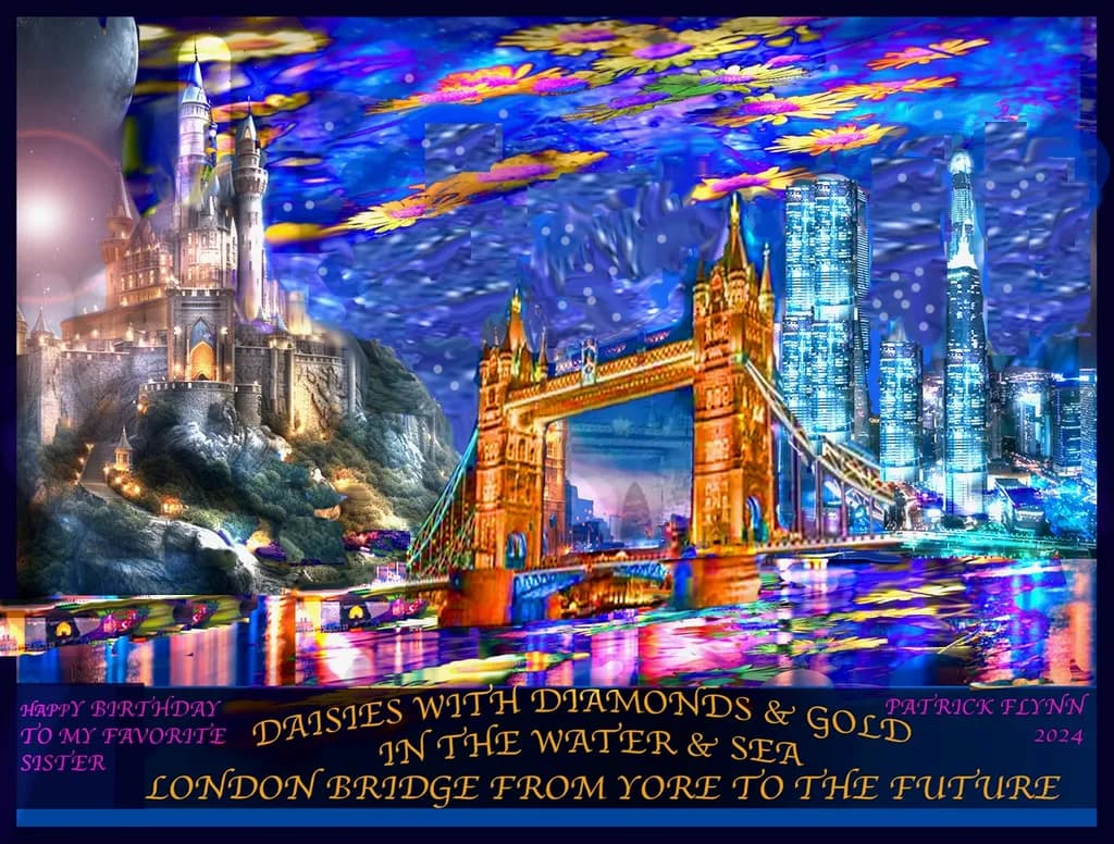 Daisies with Diamonds: A Journey Through Time and Space on London Bridge