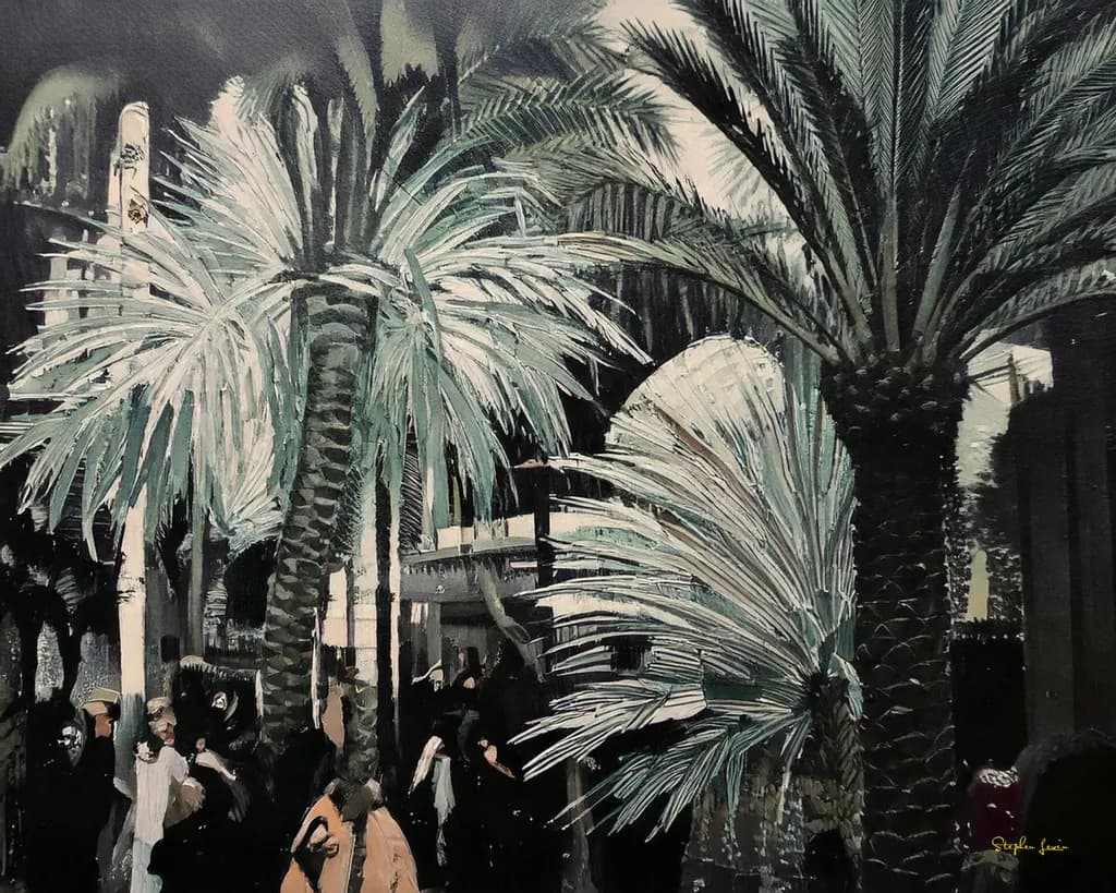 Whispering Leaves in an Art Deco world