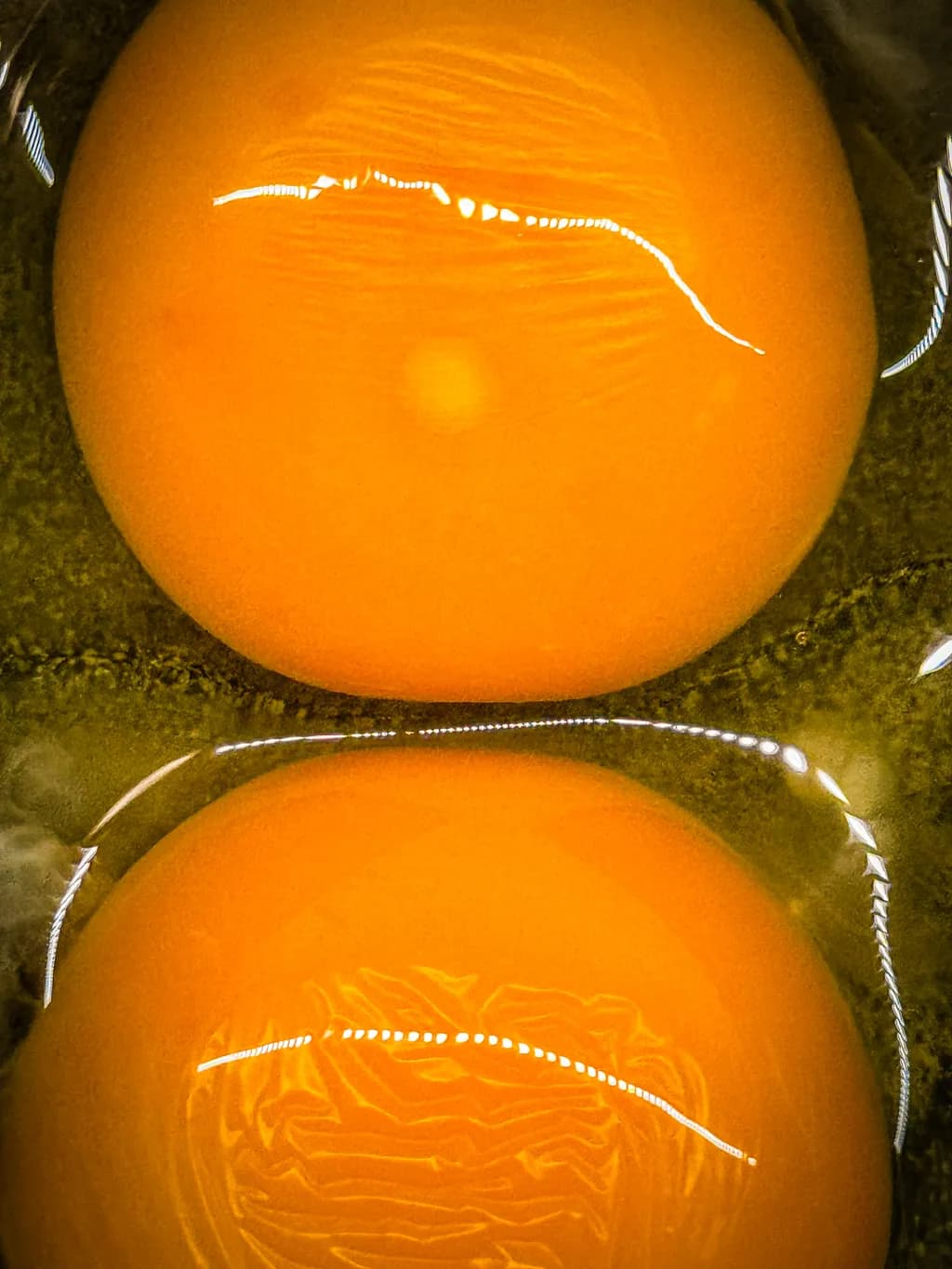 Golden Yolk Close-Up