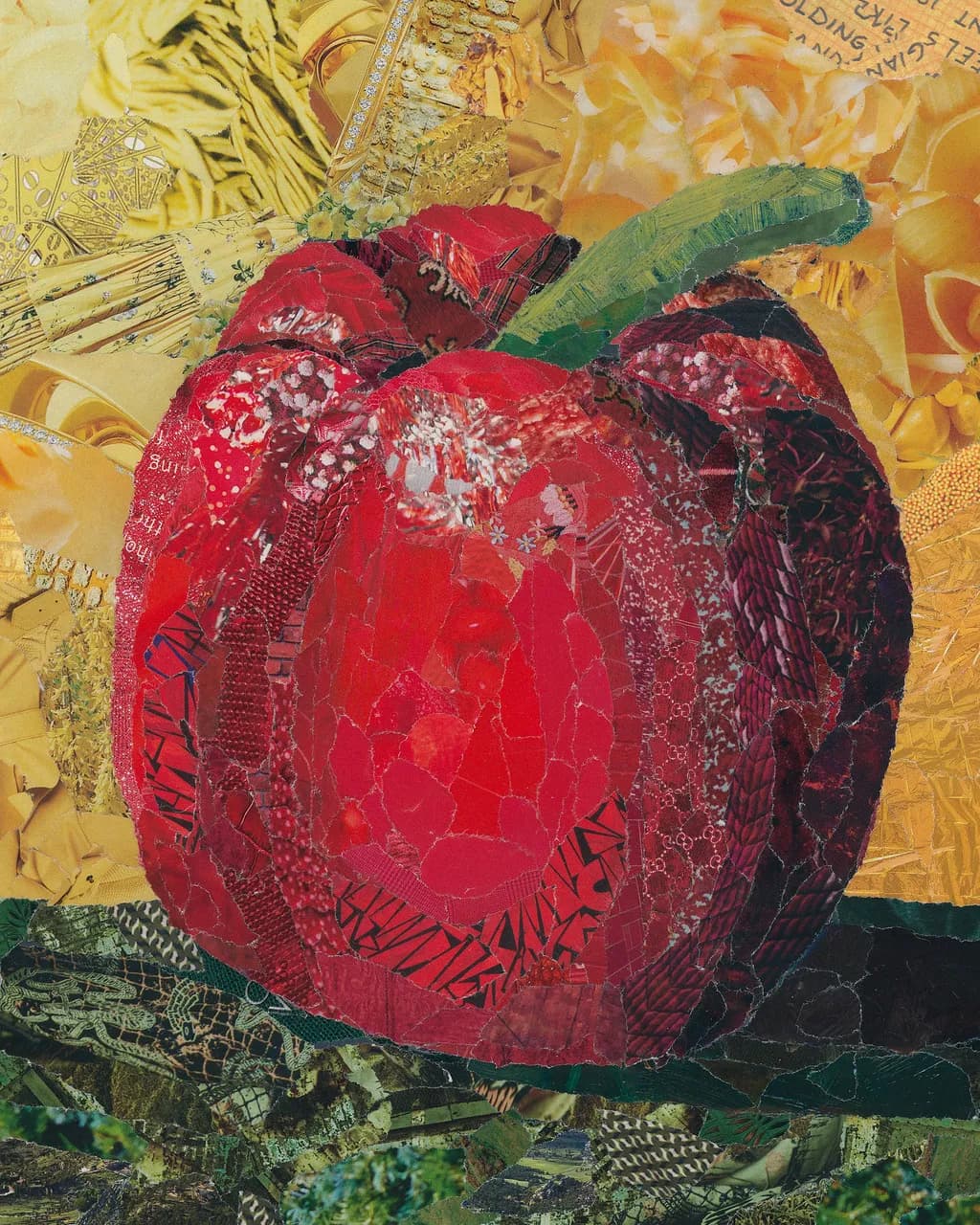 Vibrant Harmony: A Collage of Nature's Bounty