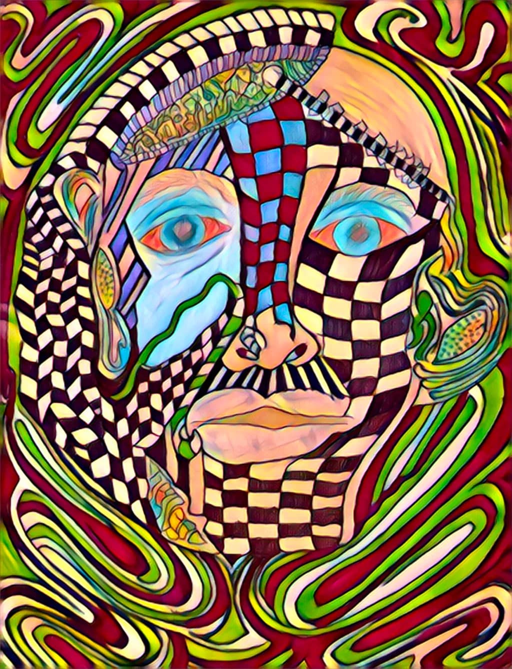 Psychedelic Portrait