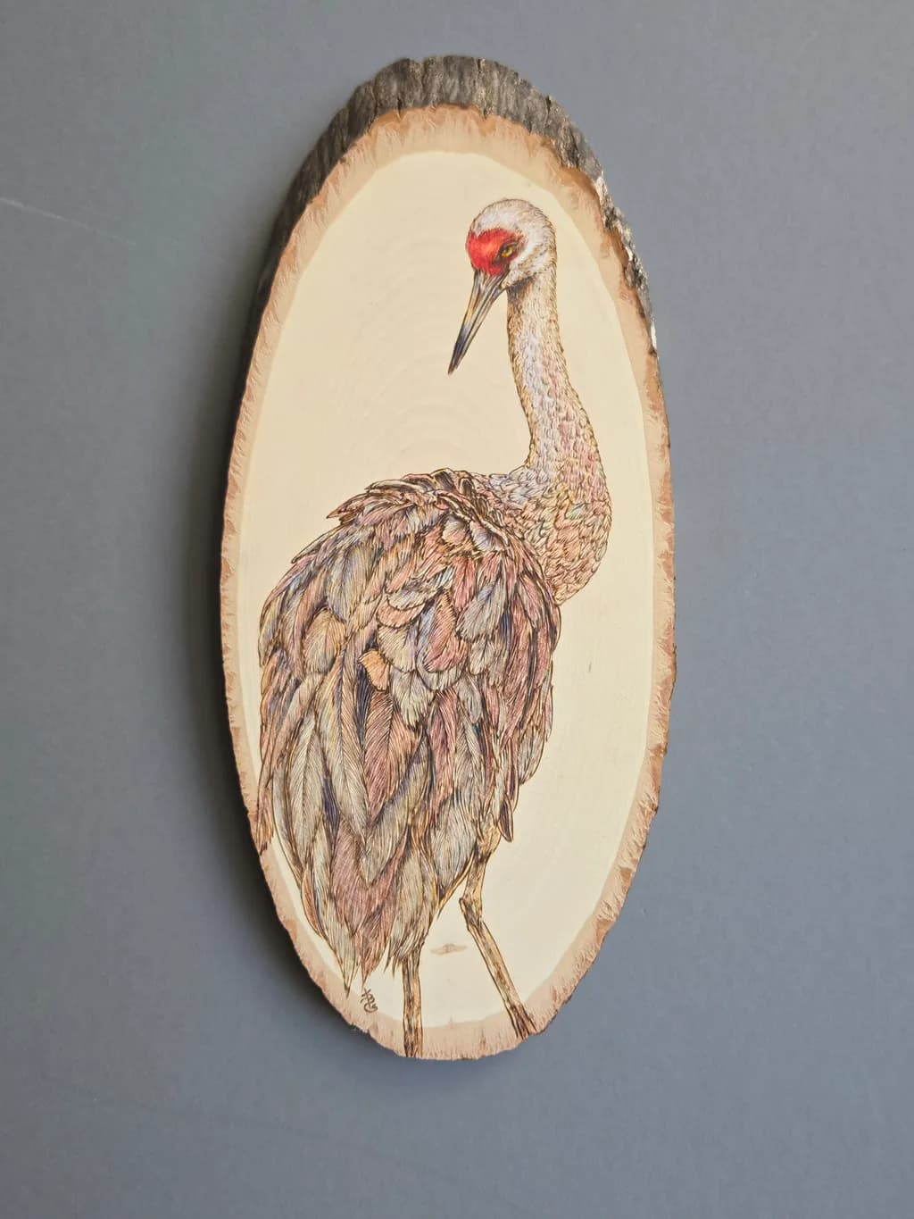 Cranesong on Wood