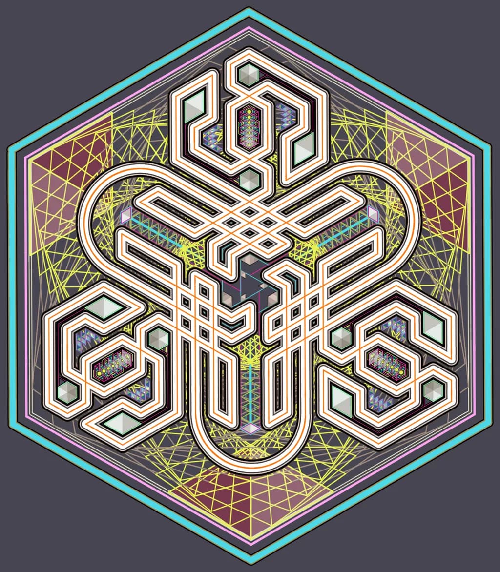 Primordial Patterns: The Geometry of Perception in Light and Form