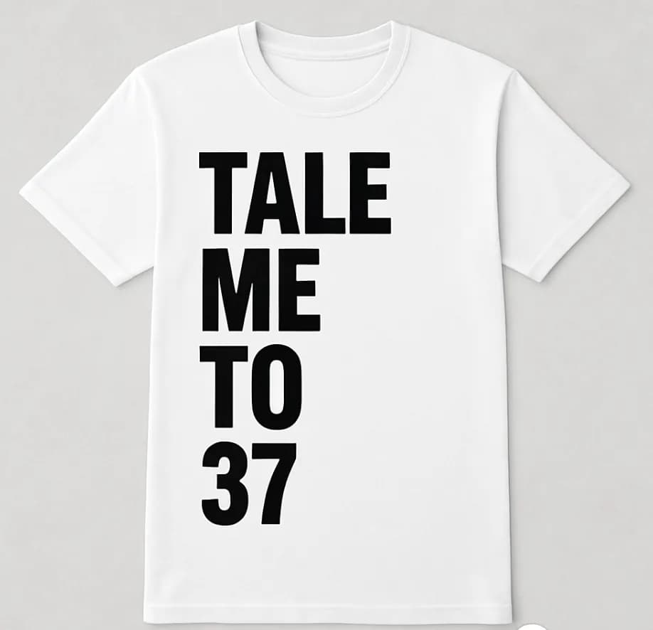 Take Me to 37: A Bold Statement Tee for Casual Style