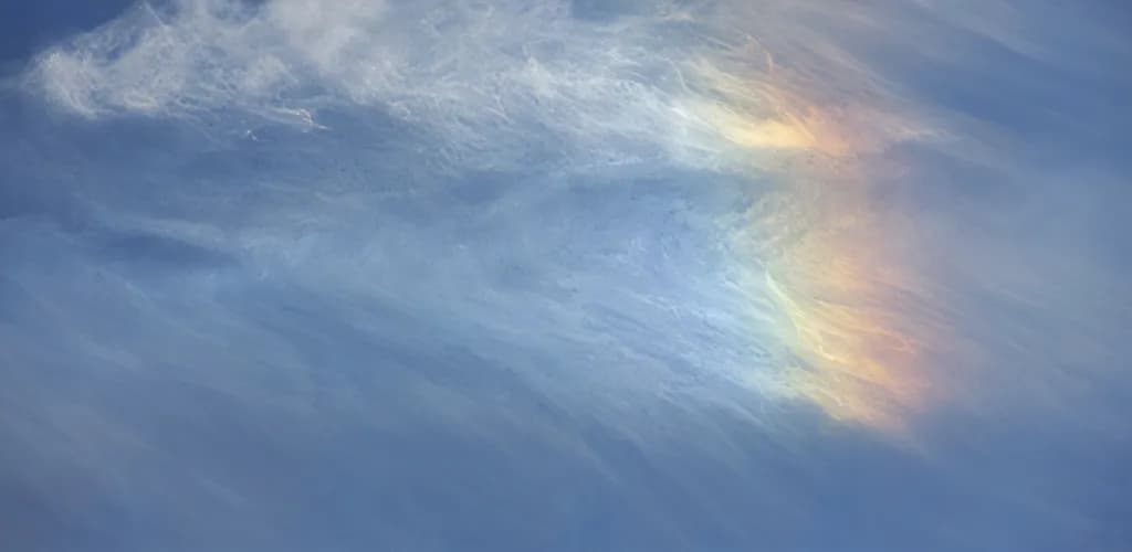 Surreal Sun Dog - Atmospheric Sky Photography Wall Art