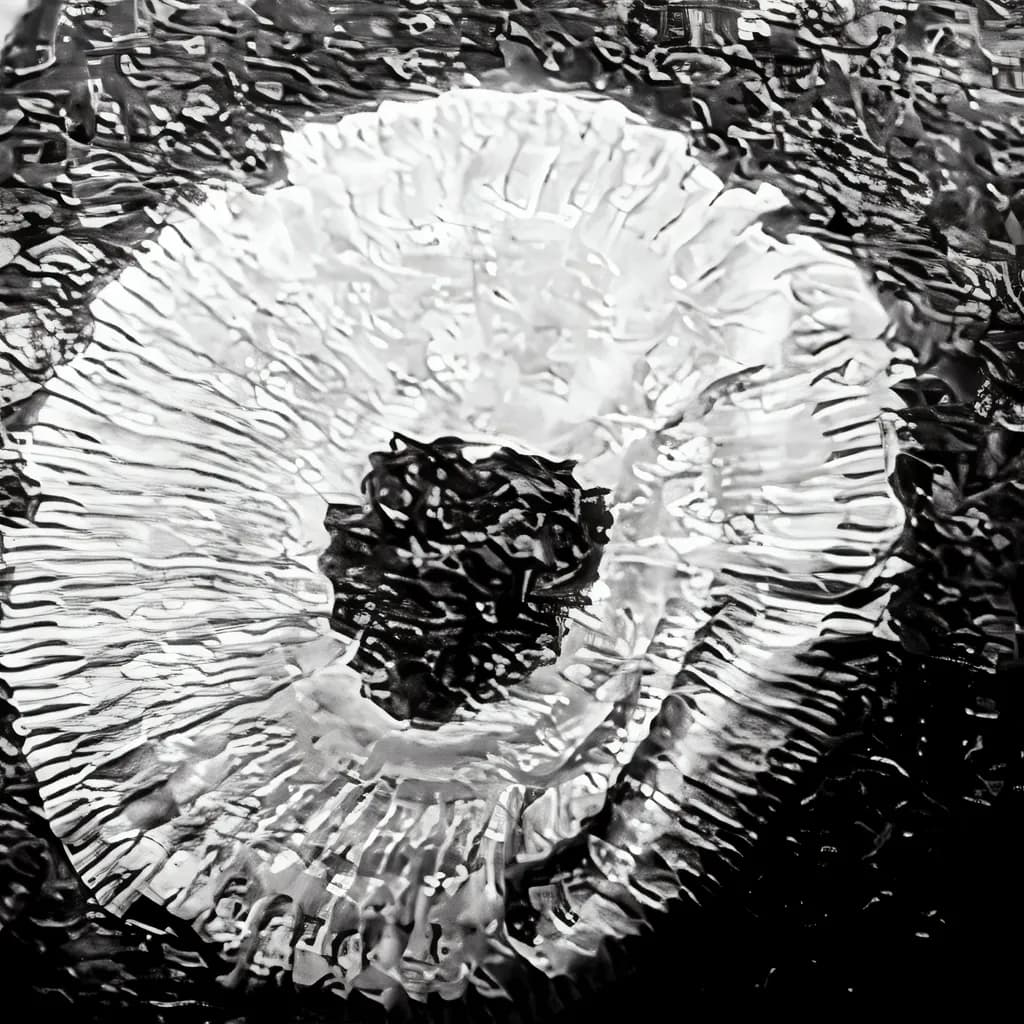Fossil Bay Heart - Marine Fossil Photography from Sucia Island