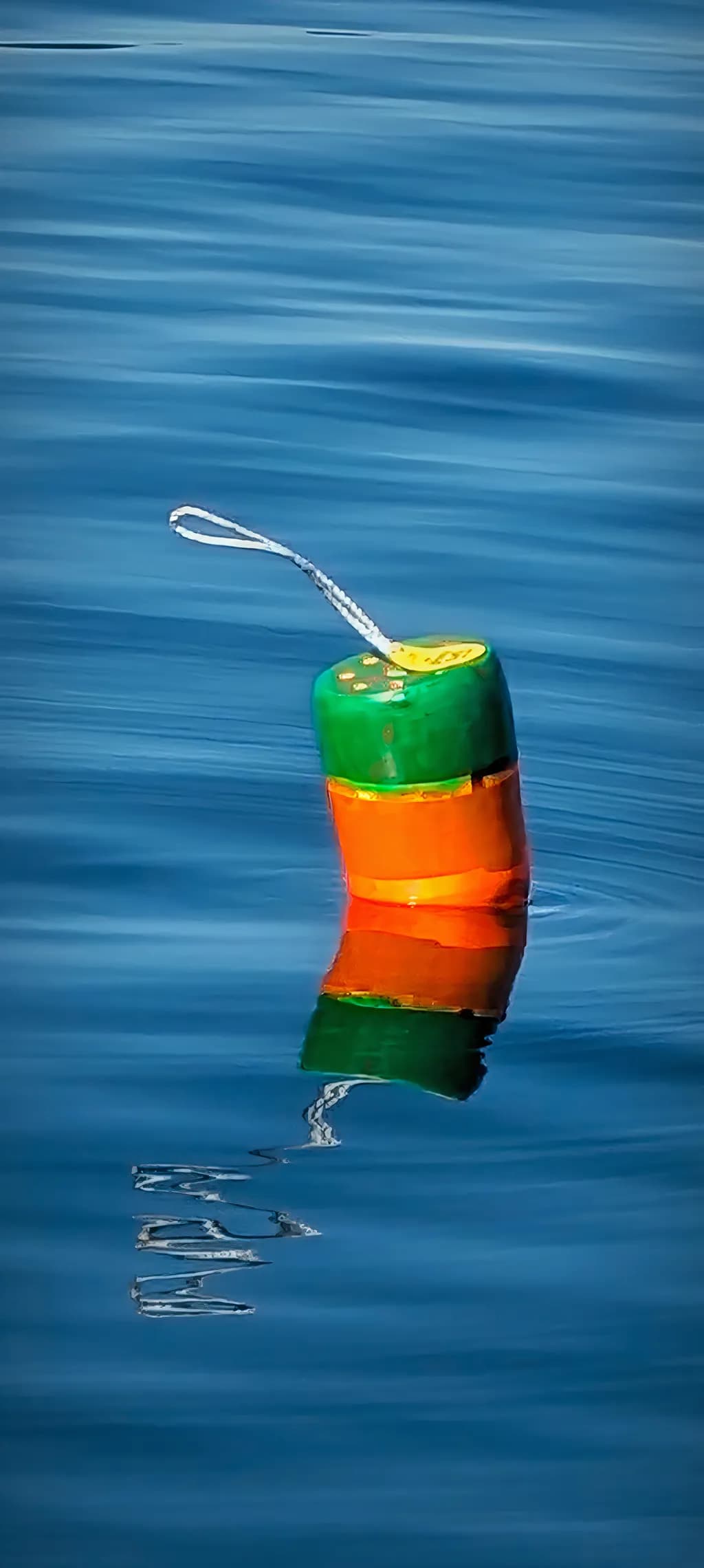 Bobbing Buoy off Eliza – Coastal Signal, Pacific Stillness