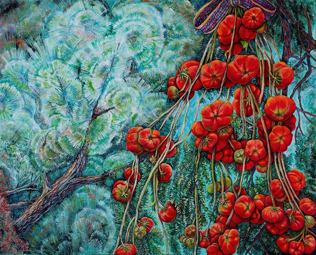 Tomatoes in Pines