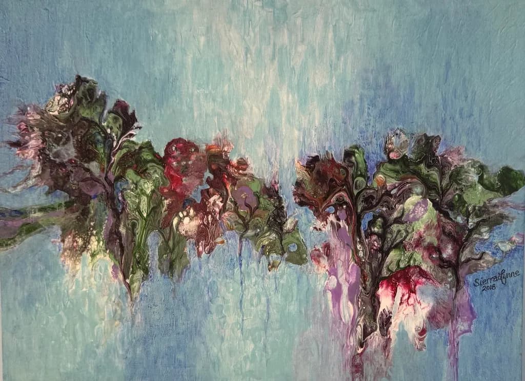 Whispers of Color: An Abstract Journey Through Organic Textures