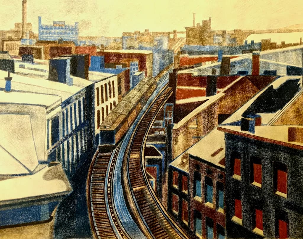 Old Bronx Transit Scene