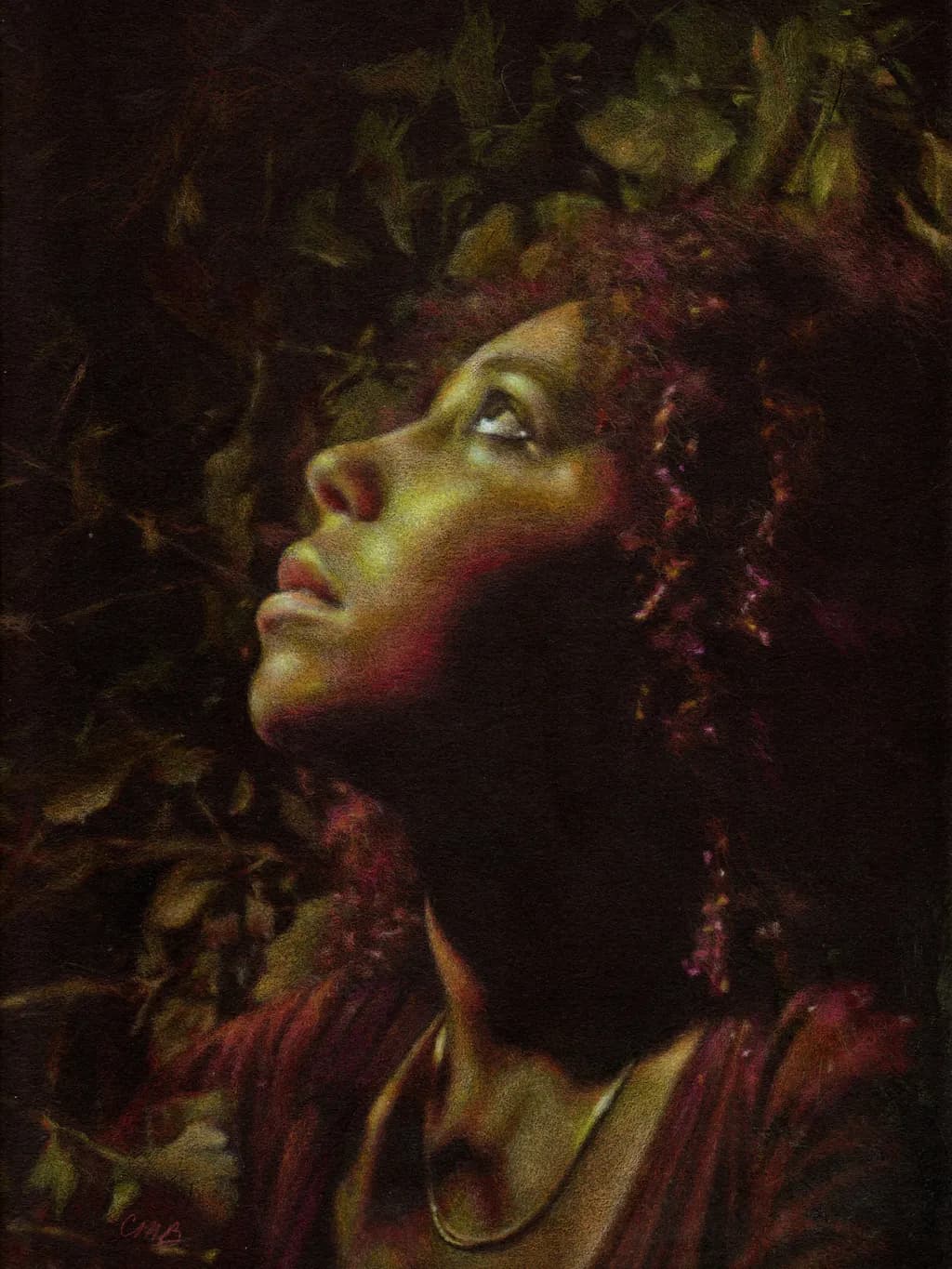 Whispers of Hope: A Portrait of Resilience and Reflection