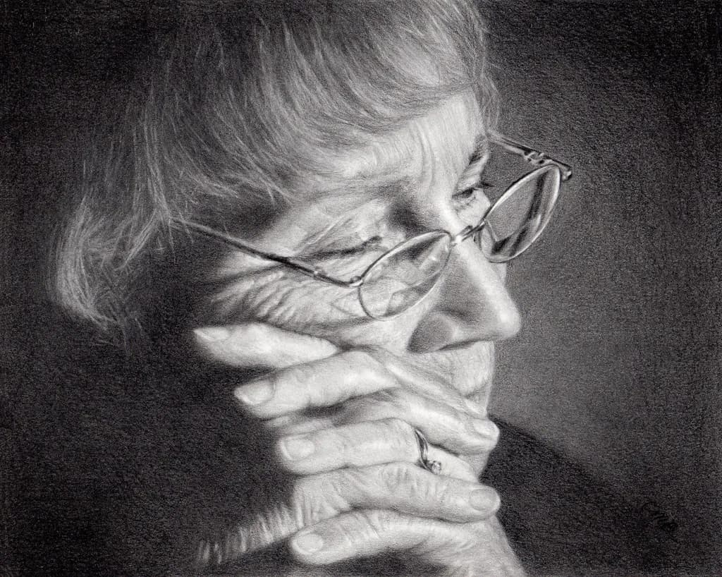 Whispers of Time: A Contemplative Portrait of Wisdom and Reflection