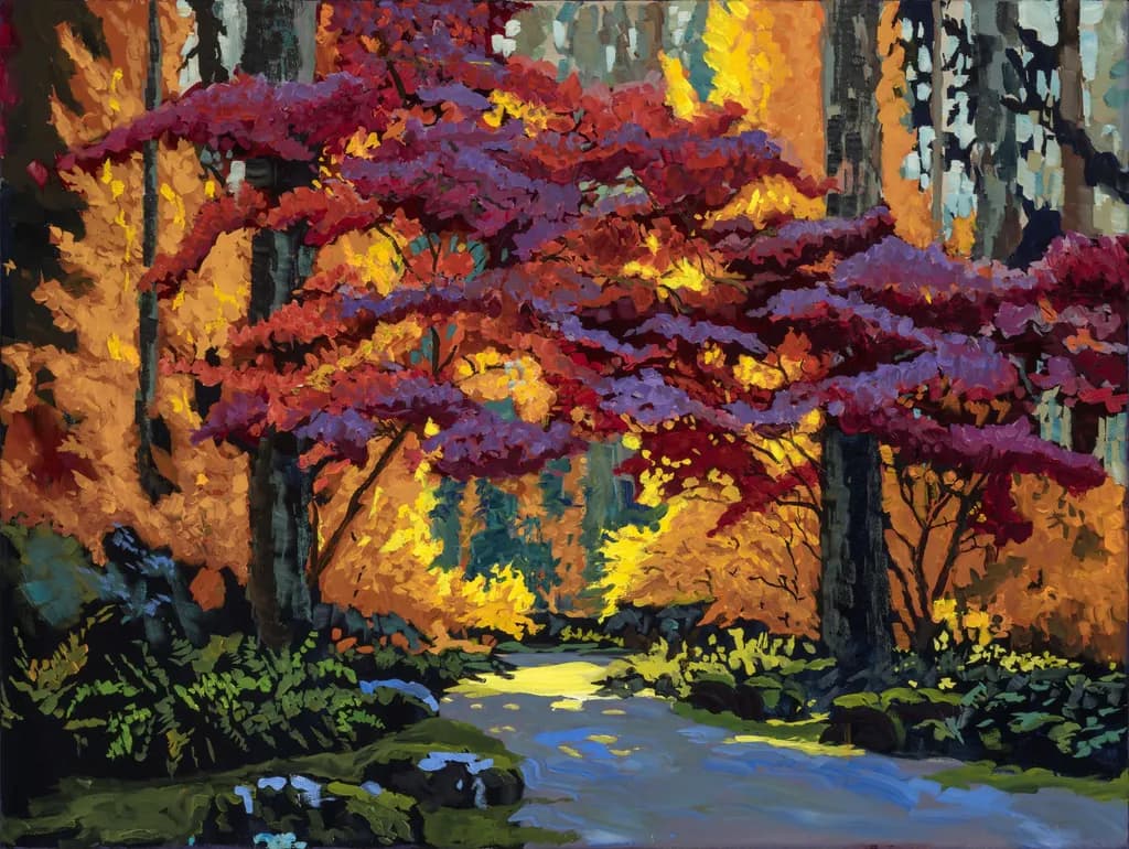 Japanese Maple Path