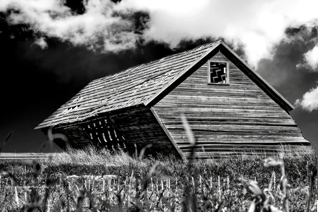 Wind Blown Barn