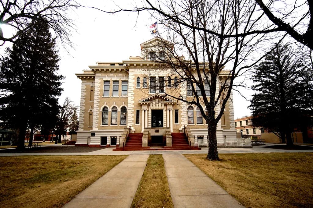 Logan Courthouse Winter