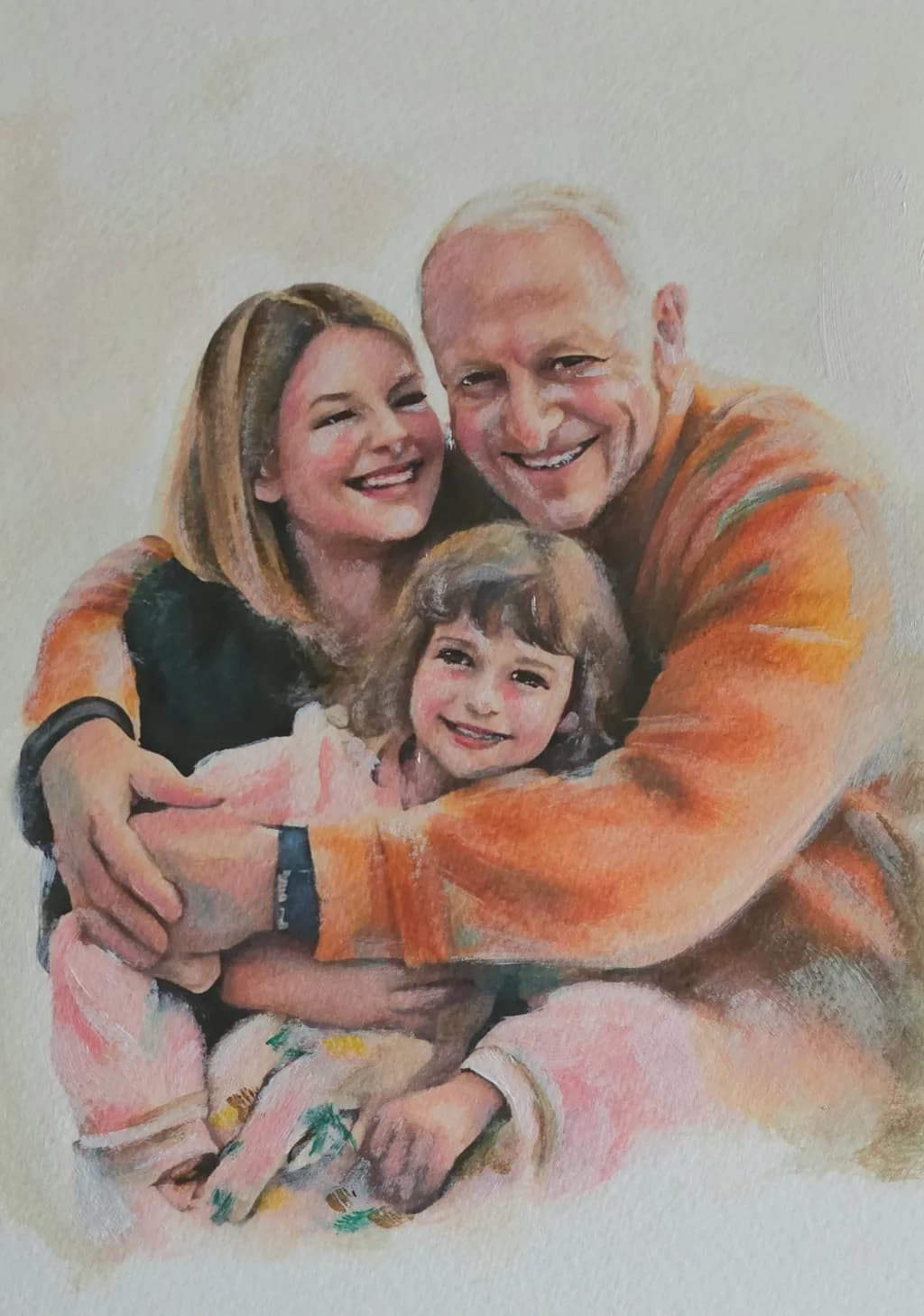Embracing Generations: A Heartfelt Family Portrait