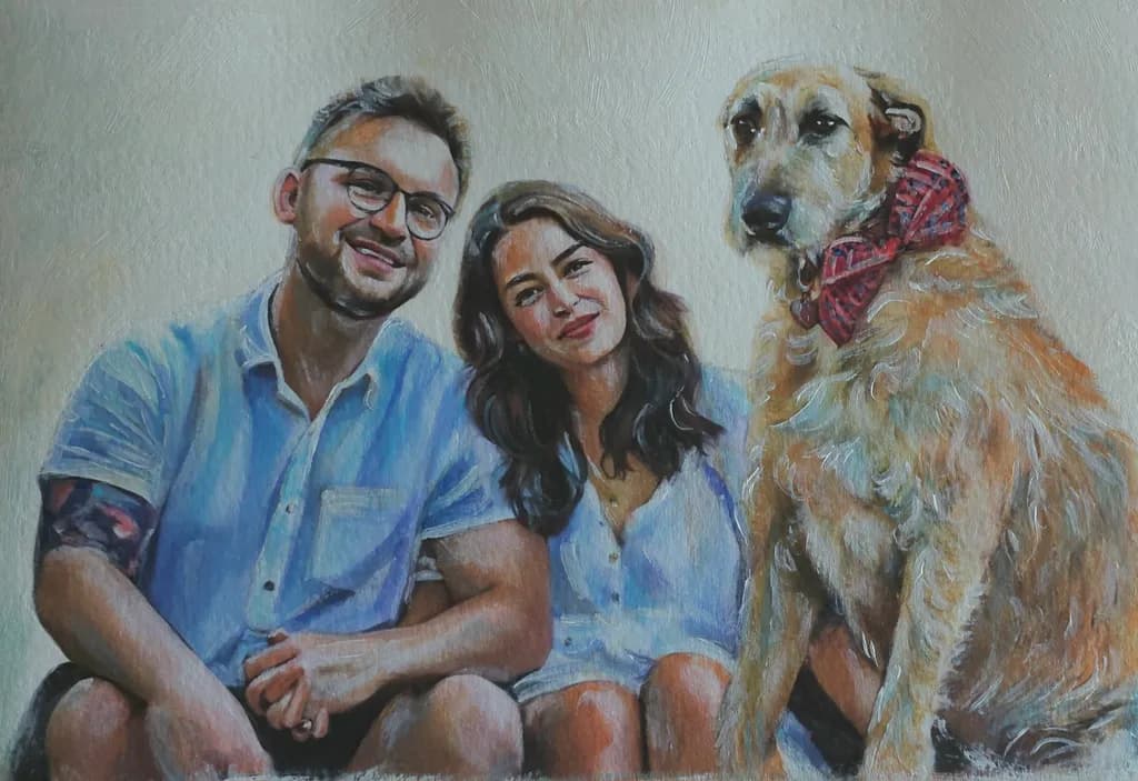 Eternal Bonds: A Heartfelt Portrait of Love and Companionship