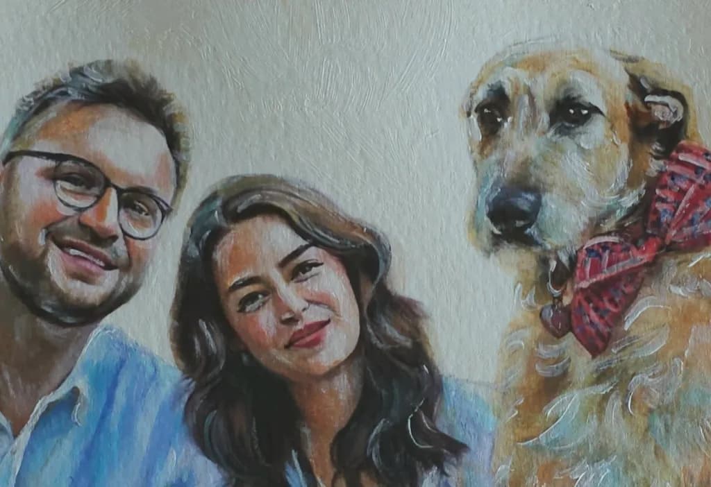 Whispers of Love: A Heartfelt Portrait of Togetherness with Our Beloved Companion