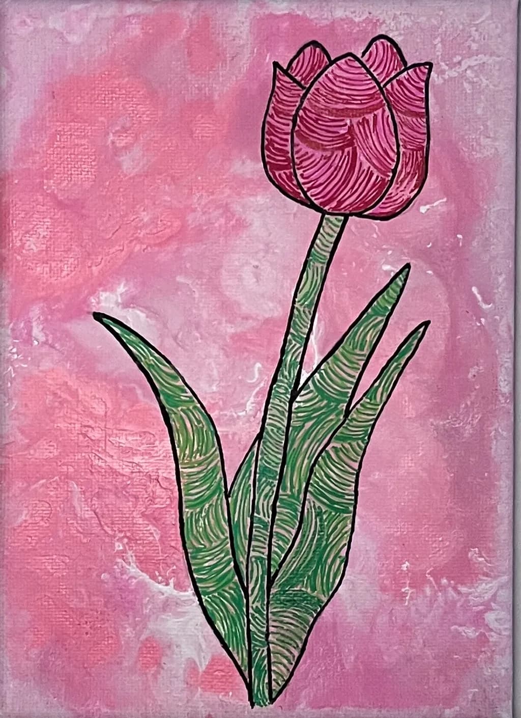 Textured Tulip