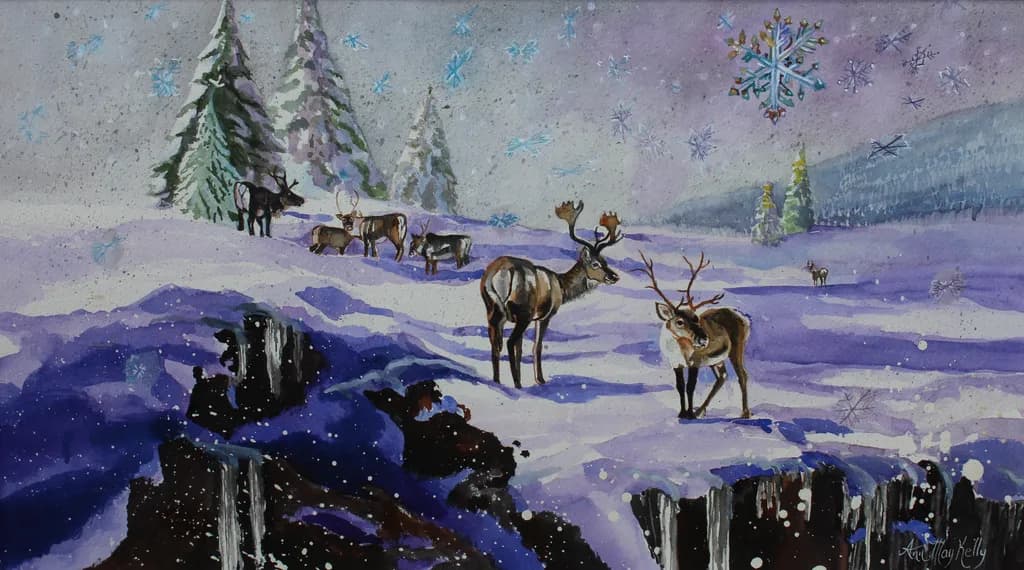Snowbound Reindeer Gathering