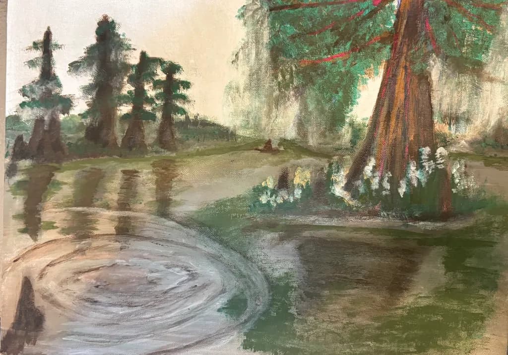 Rippled Riverbank