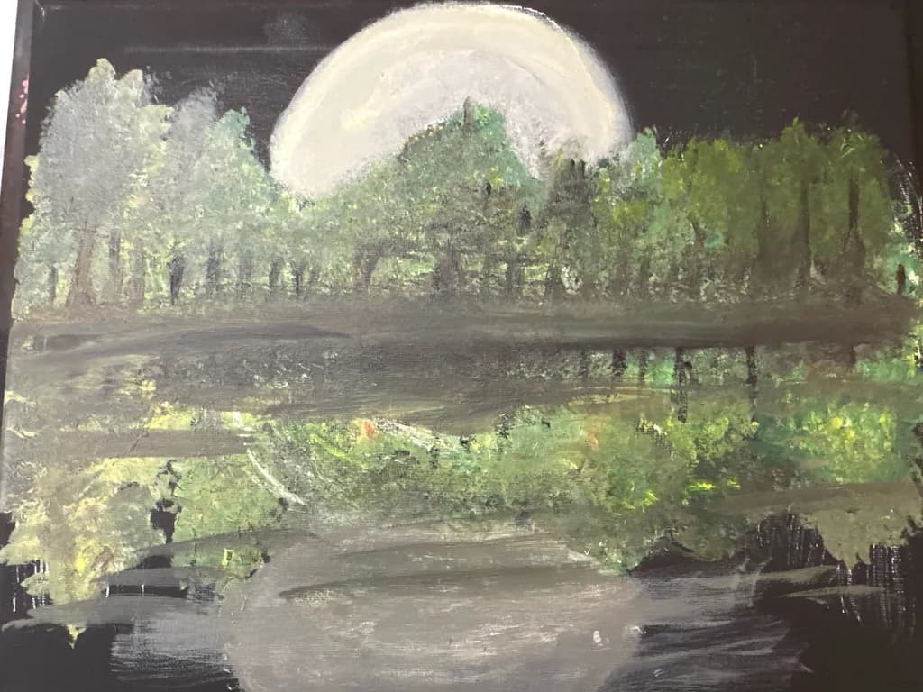 Moonlit Reflection