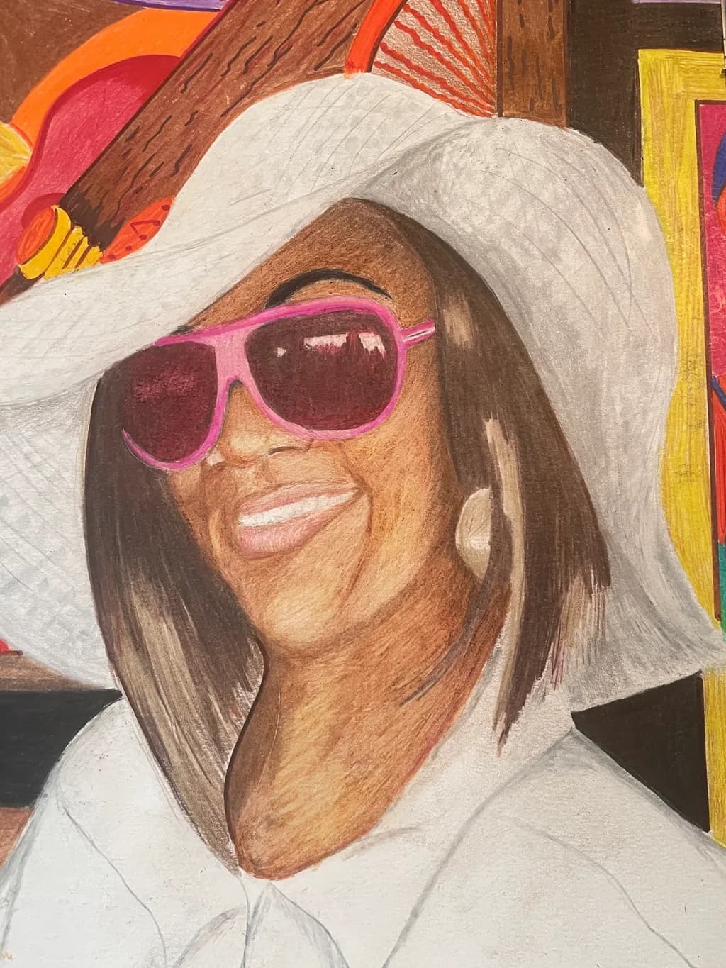 Sun Hat Portrait