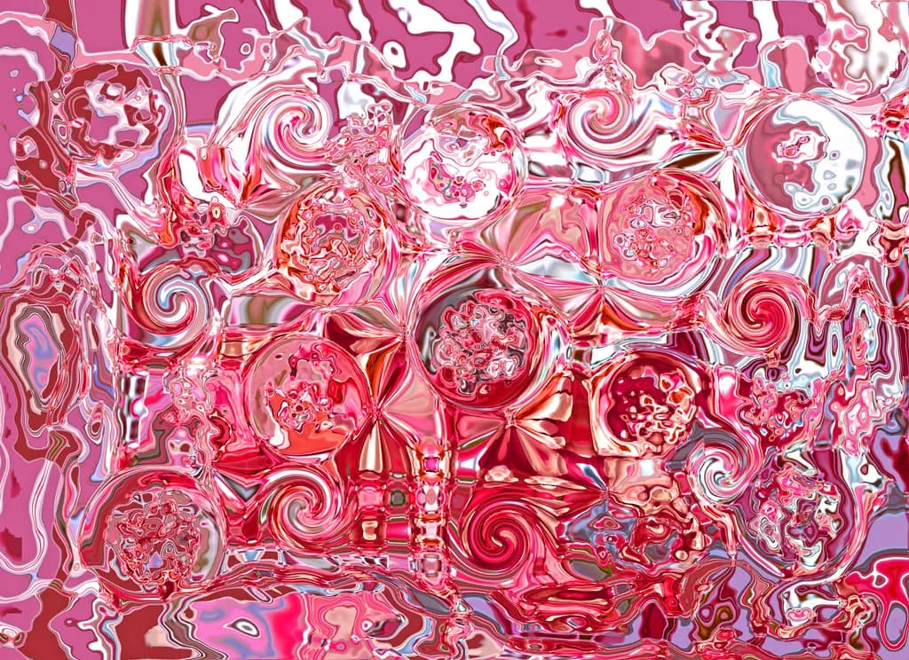 Crimson Swirls