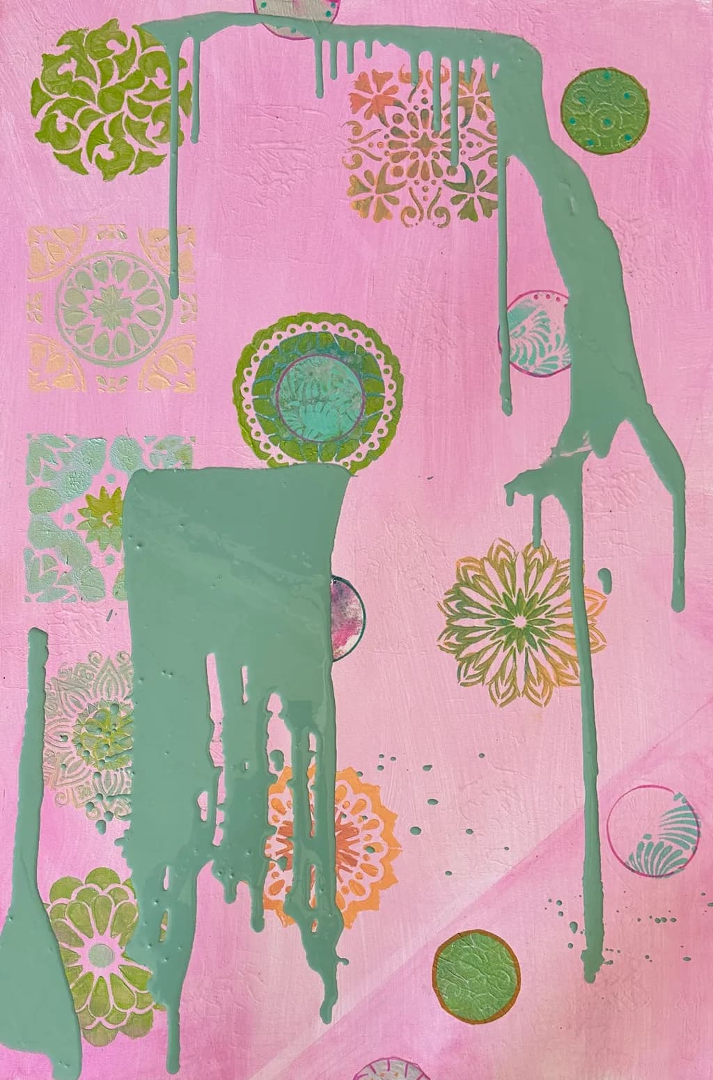 Colorful Drip Patterns
