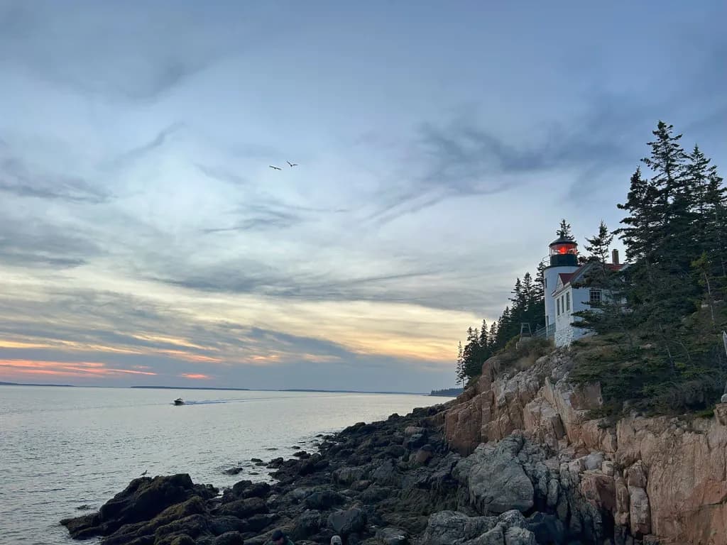 Rocky Coast Lighthouse