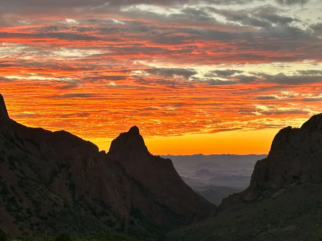 Big Bend Sunset