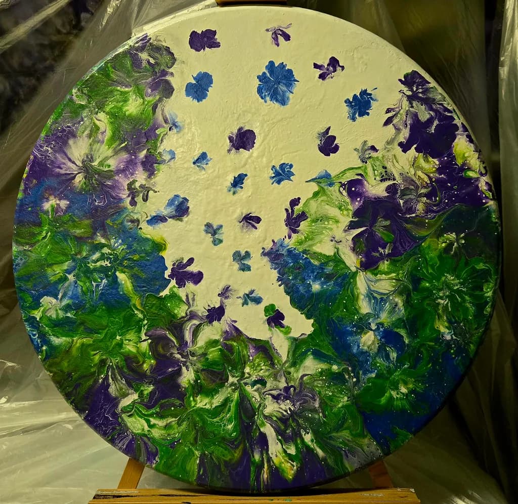 Abstract Floral Burst