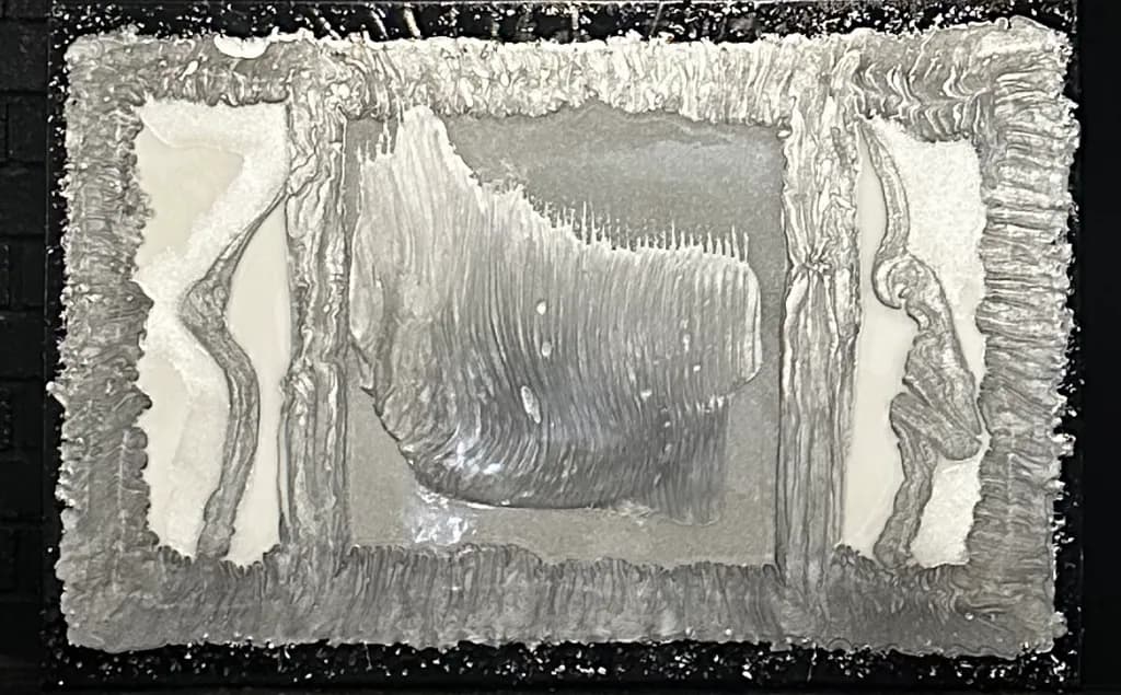Whispers of Silver: A Textured Journey Through Light and Shadow