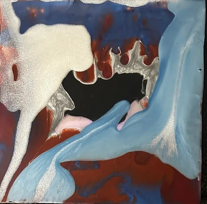 Whispers of Color: An Abstract Journey Through Fluid Textures