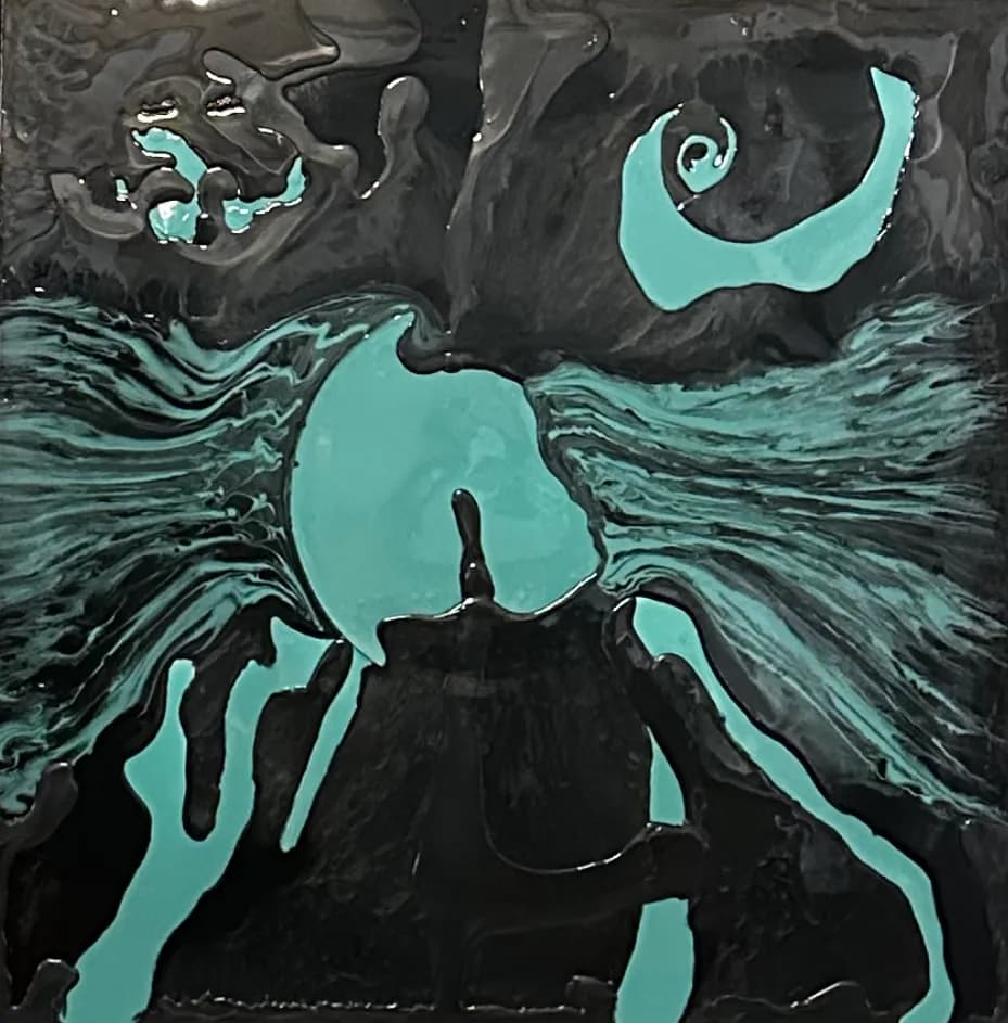 Whispers of the Cosmic Tide: A Dance of Light and Shadow