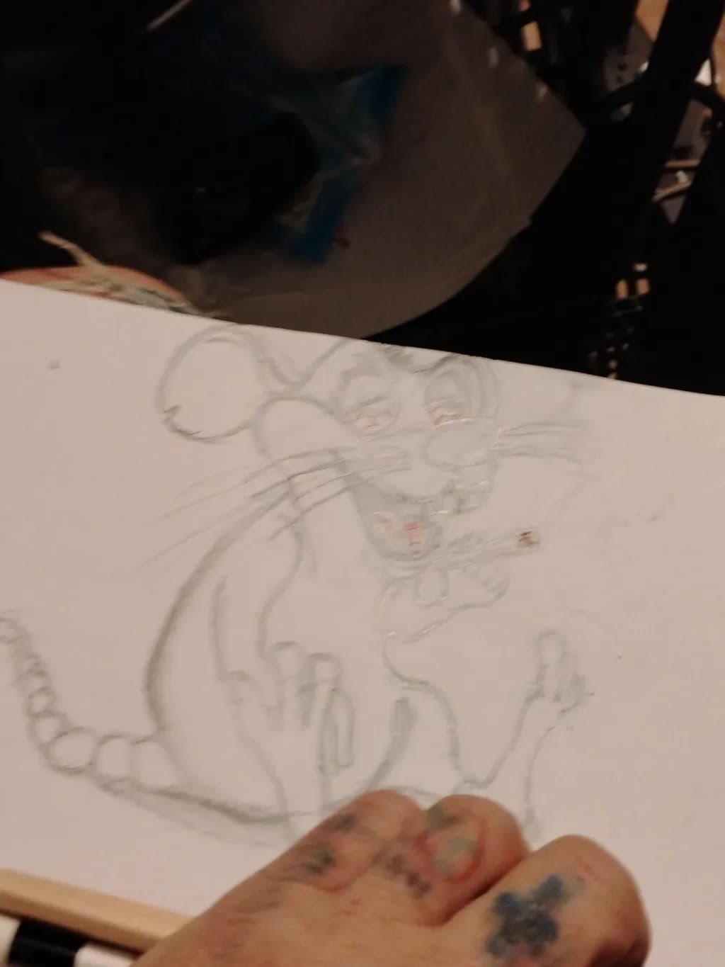 Cheeky Sketch
