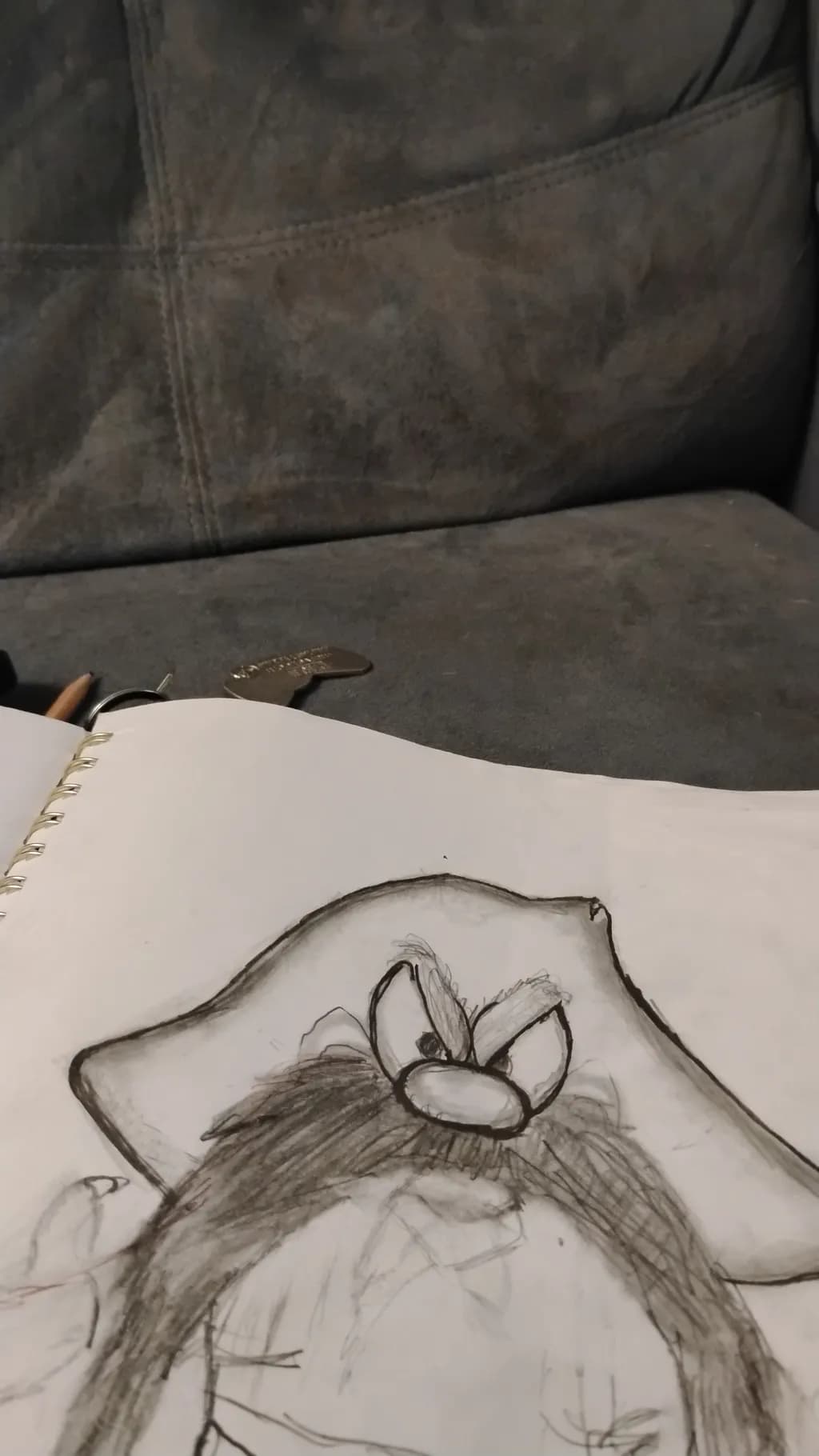 Grumpy Pirate Sketch