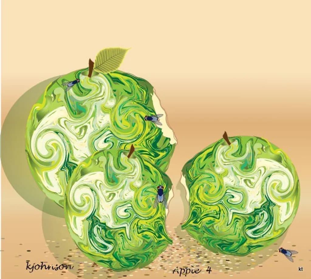 Swirling Apples