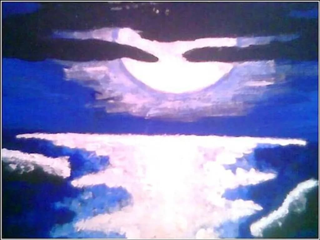 Moonlit Reflection