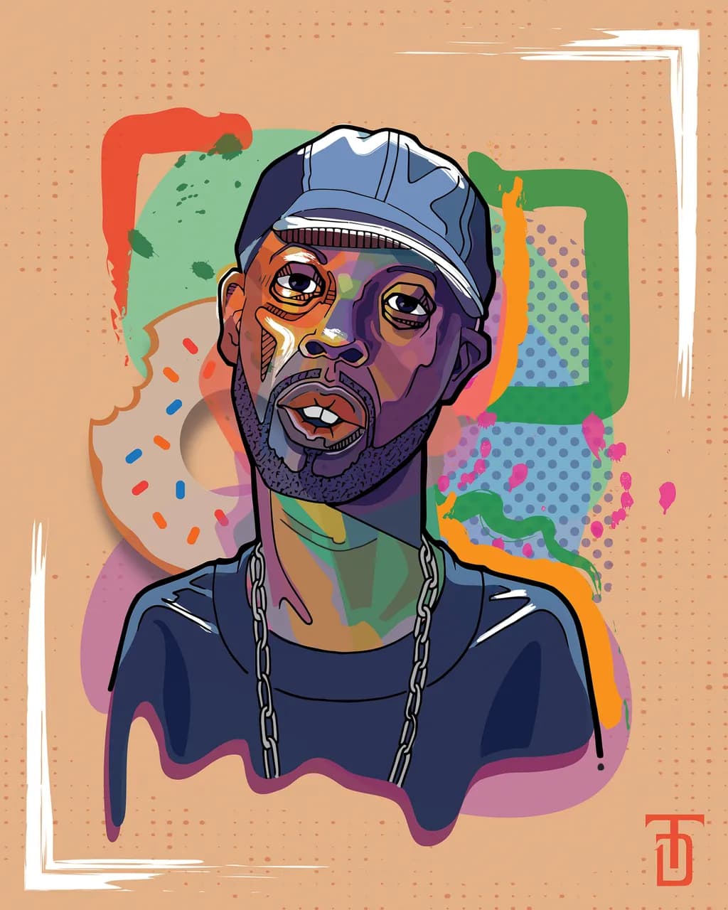 J Dilla Portrait