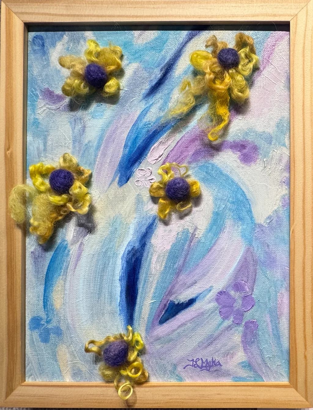 Textured Bloom Dance