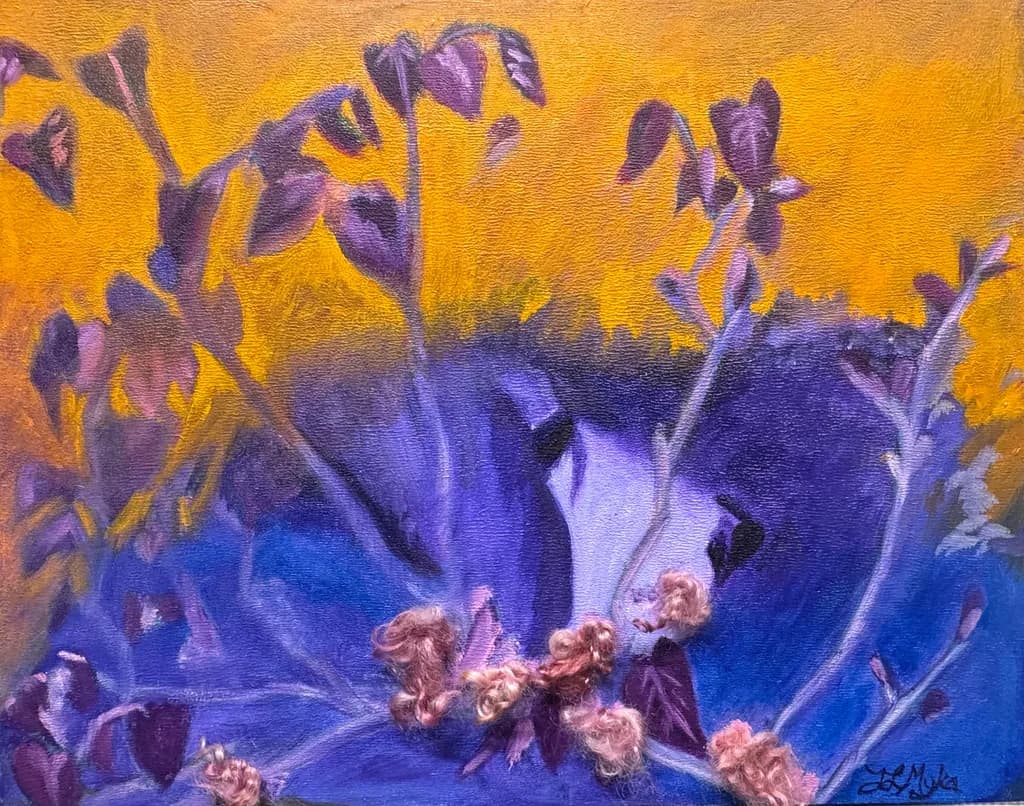 Golden Twilight Bloom