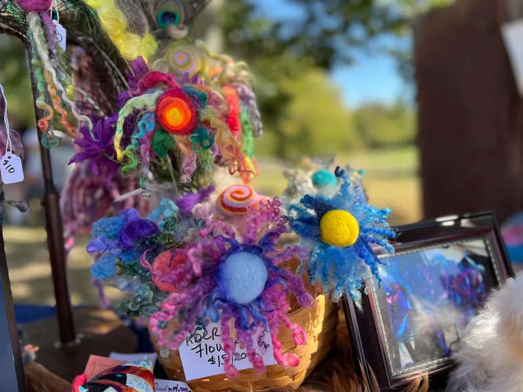 Felted Floral Creations