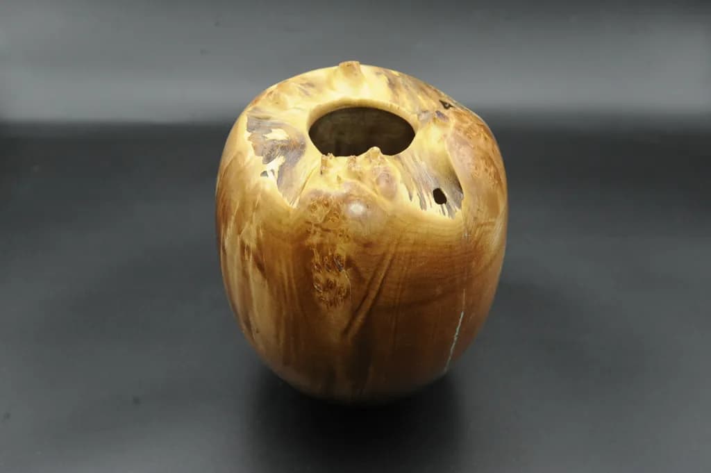 Golden Burl Vessel