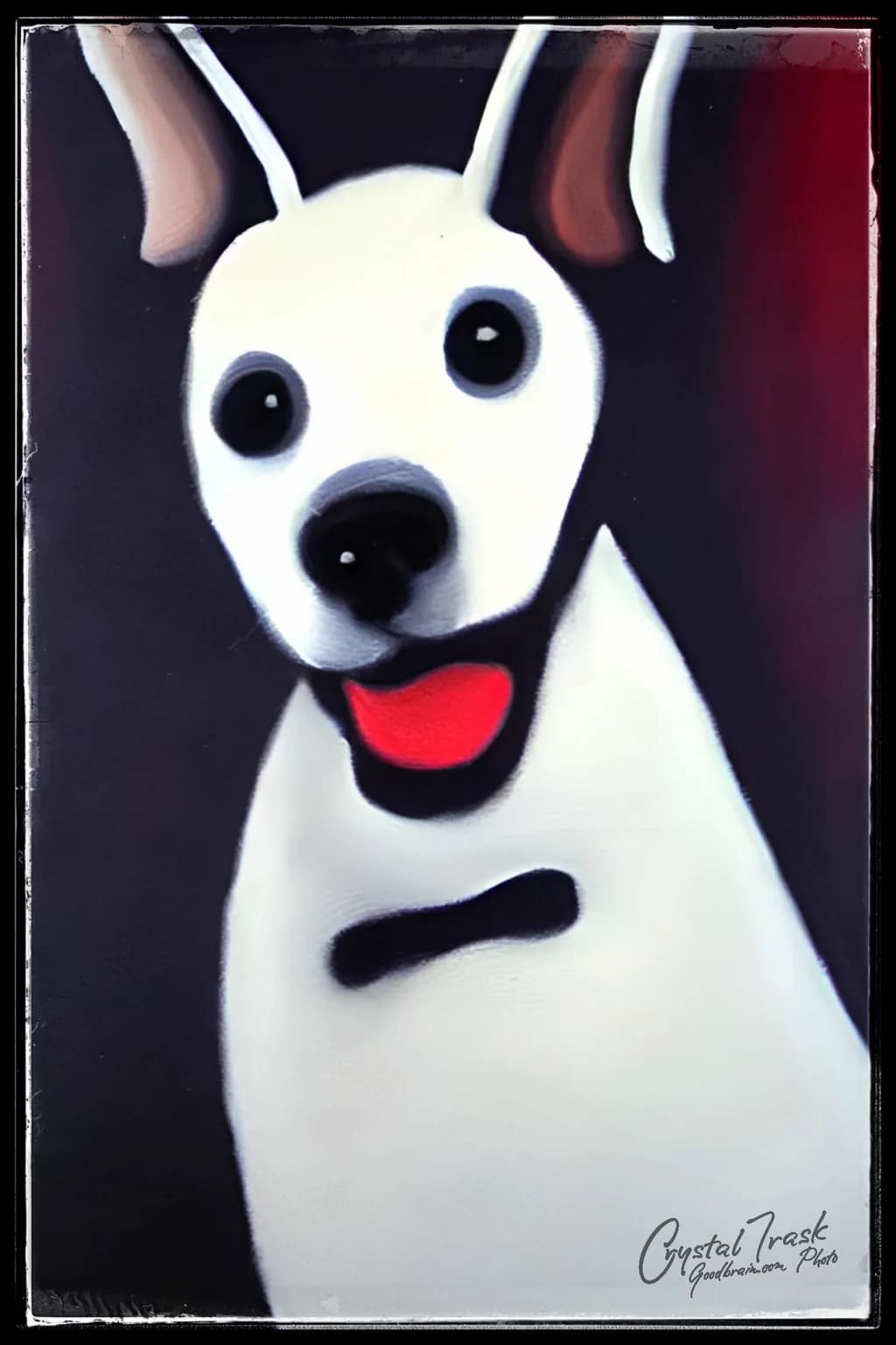 Playful Pup Portrait