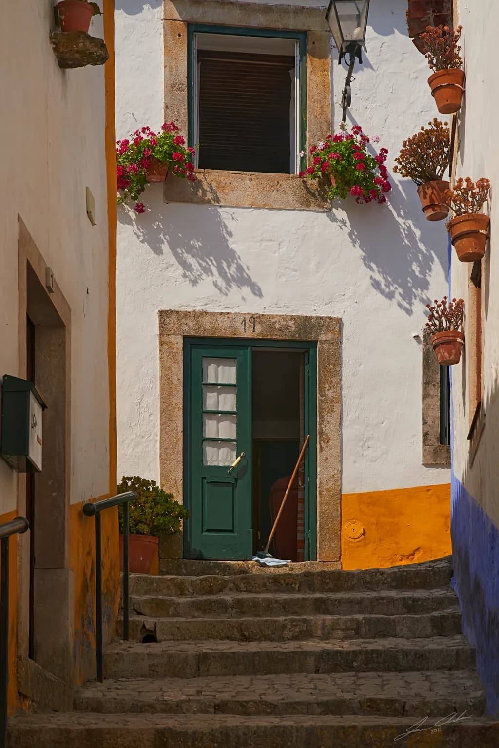 Quiet Courtyard Steps