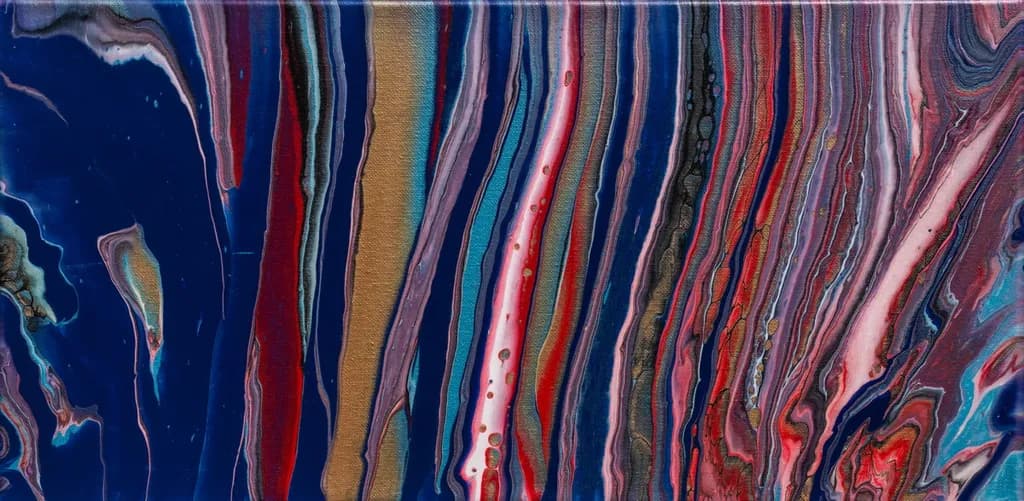 Vibrant Waves: A Dance of Color and Emotion in Abstract Art
