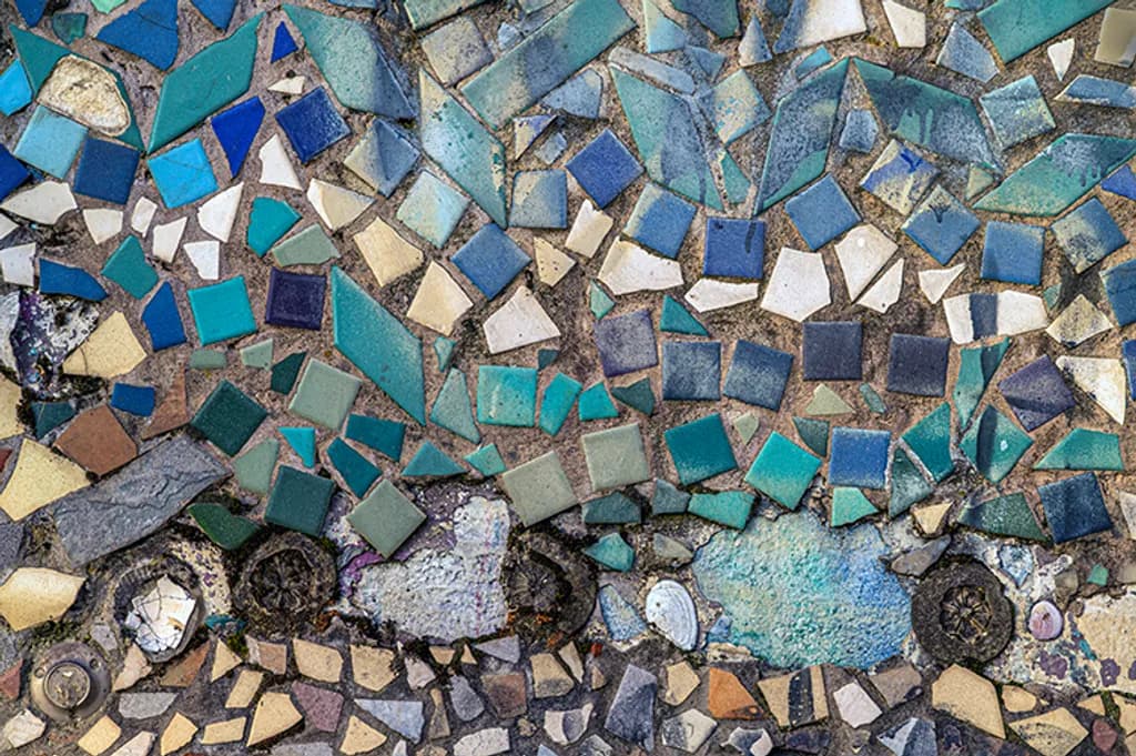 Abstract Mosaic Pattern